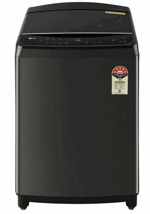 LG 10 kg with Wi-Fi Enabled,AI Direct Drive Technology Fully Automatic Top Load Washing Machine with In-built Heater Black  (THD10SWP)